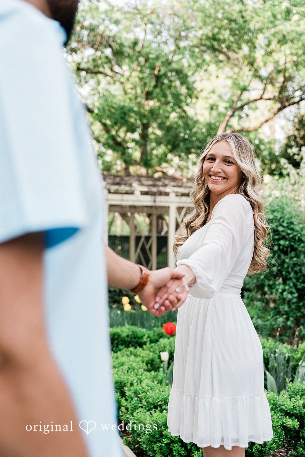 18th Century Garden Engagement // Nikki & Rohan -