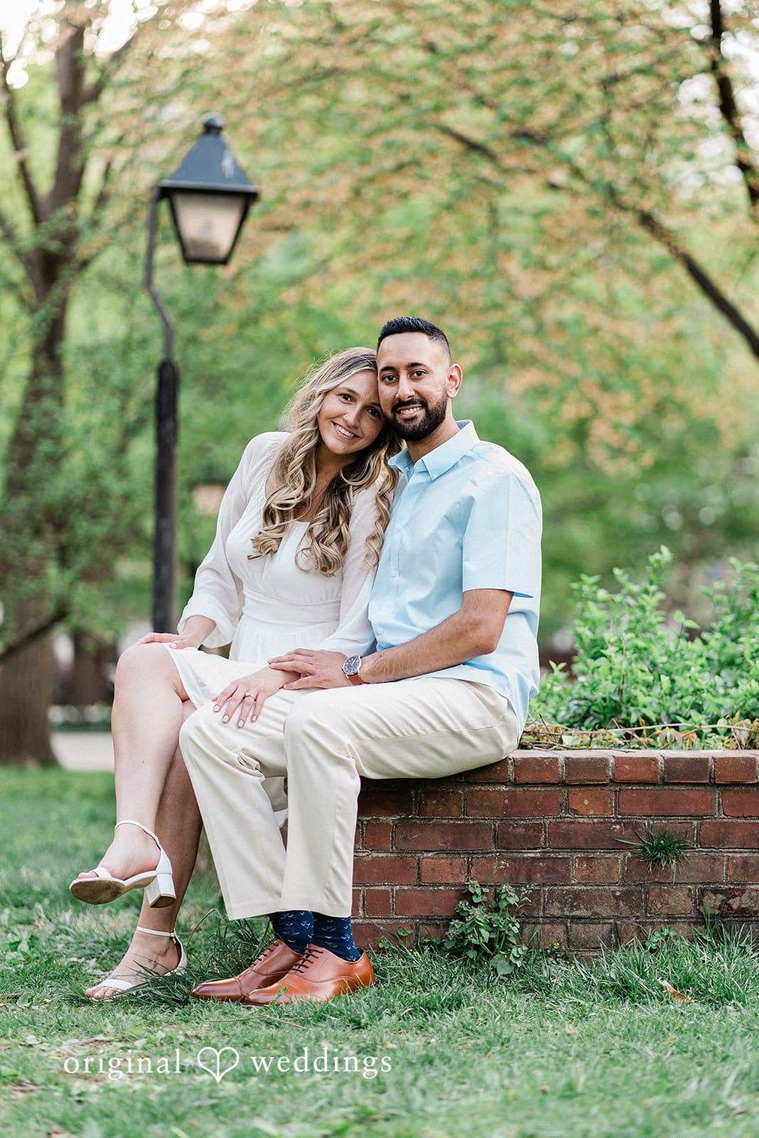 18th Century Garden Engagement // Nikki & Rohan -