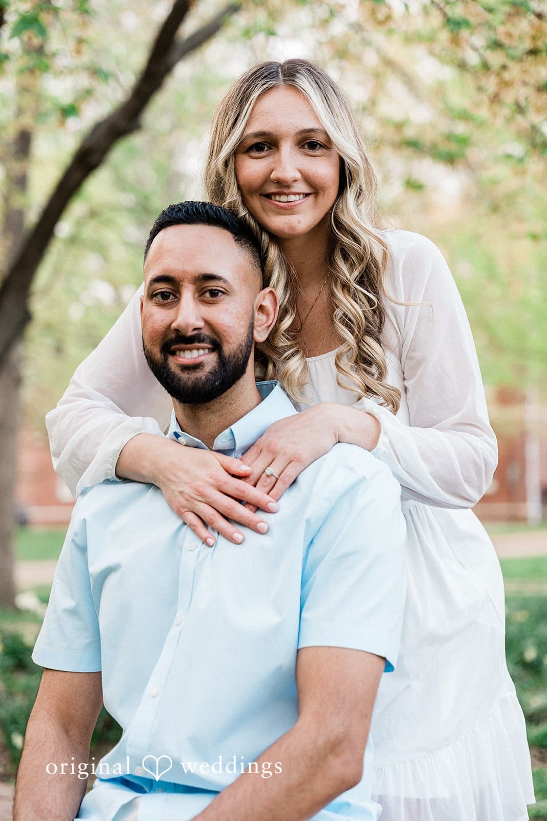 18th Century Garden Engagement // Nikki & Rohan -