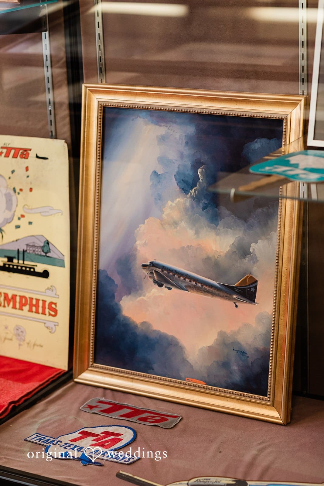1940s Airport Museum Wedding // Amy & Rotnei -