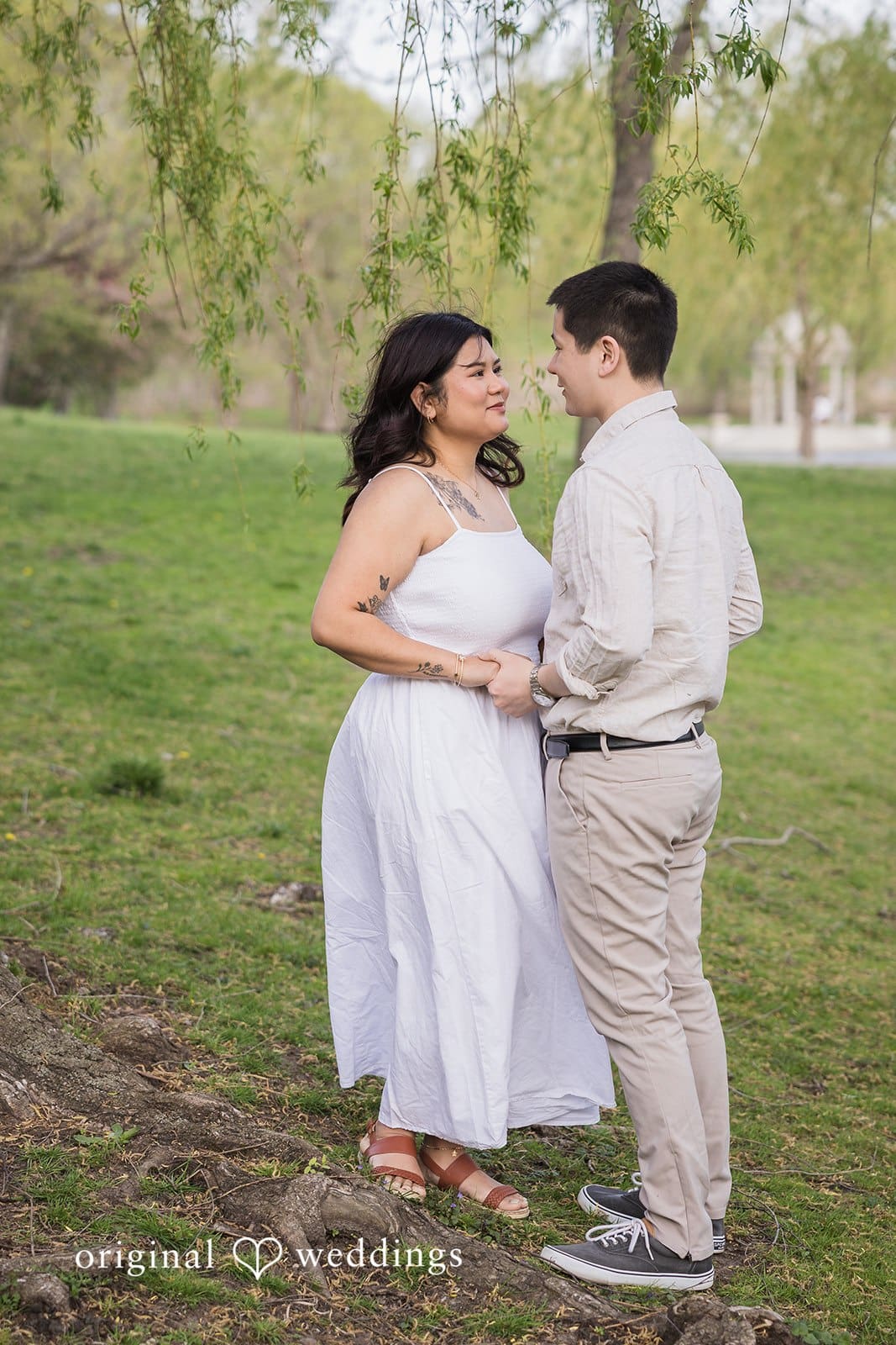 Larz Anderson Park Engagement // Vanessa & Bryant -