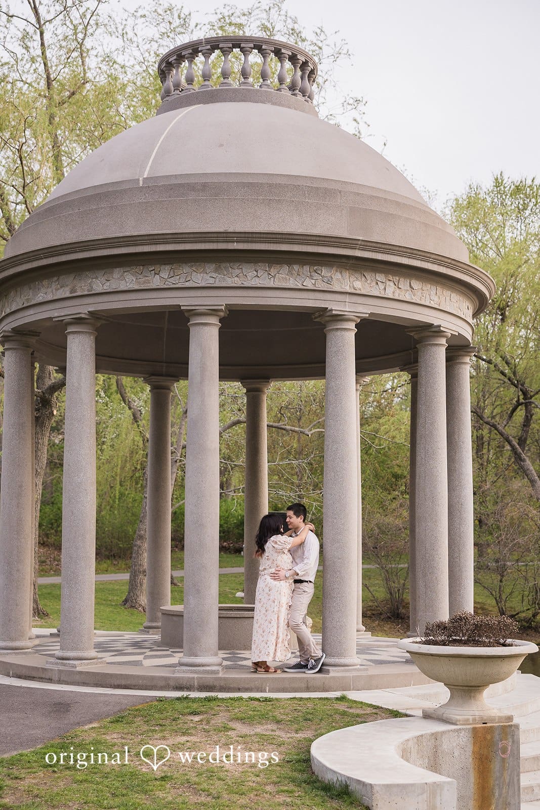 Larz Anderson Park Engagement // Vanessa & Bryant -