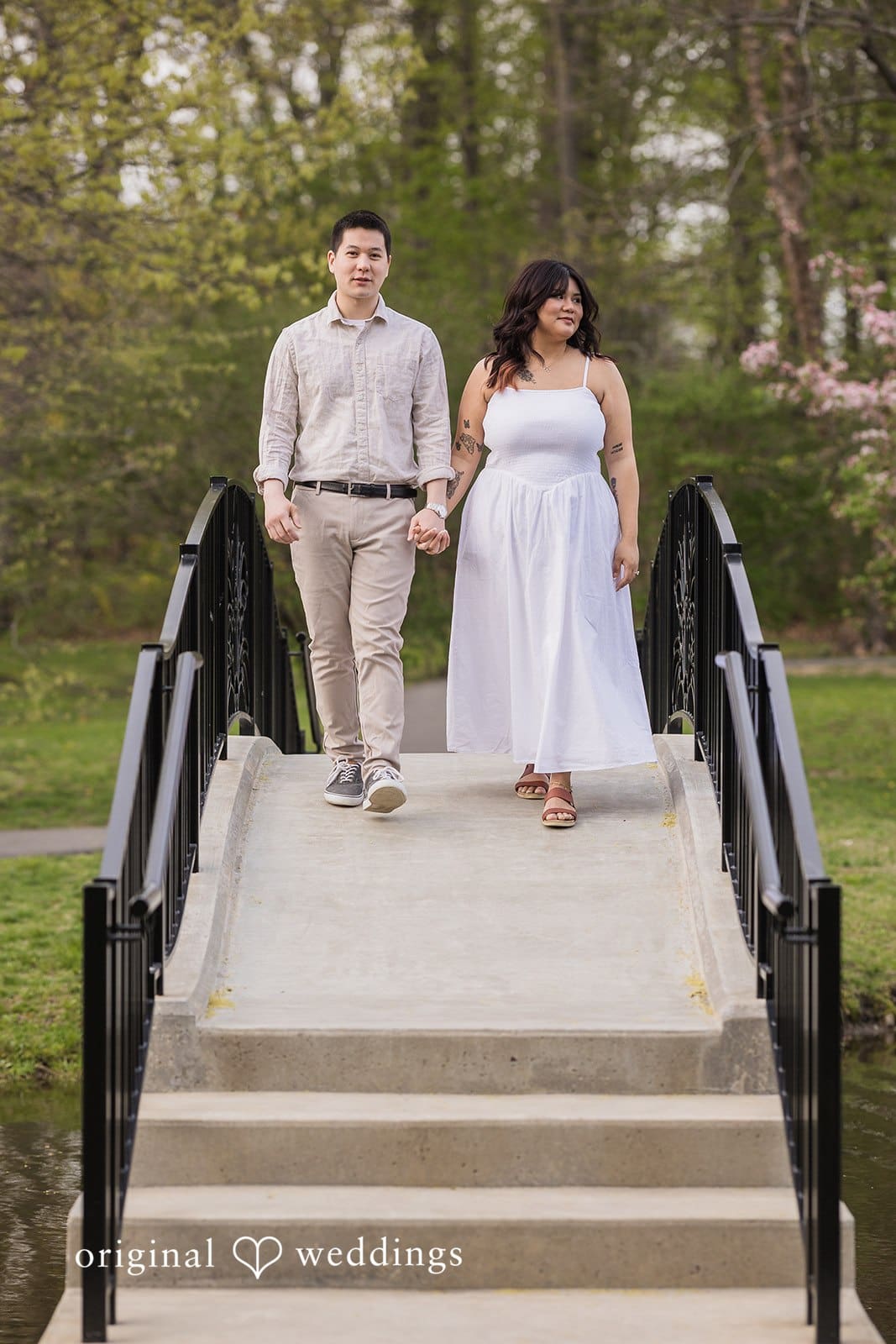 Larz Anderson Park Engagement // Vanessa & Bryant -