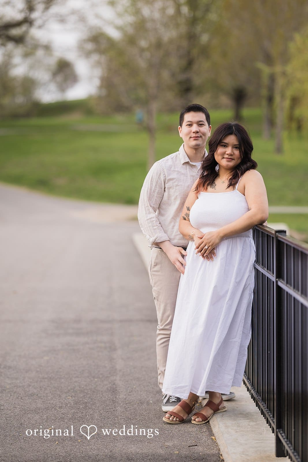 Larz Anderson Park Engagement // Vanessa & Bryant -