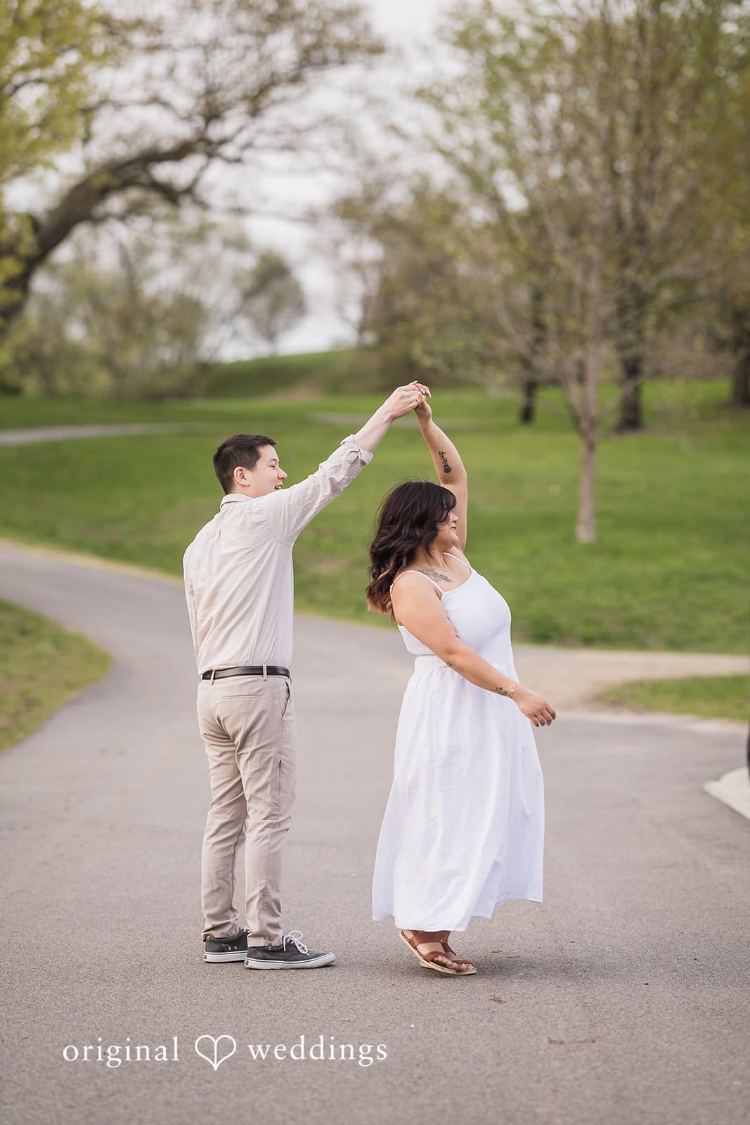 Larz Anderson Park Engagement // Vanessa & Bryant -