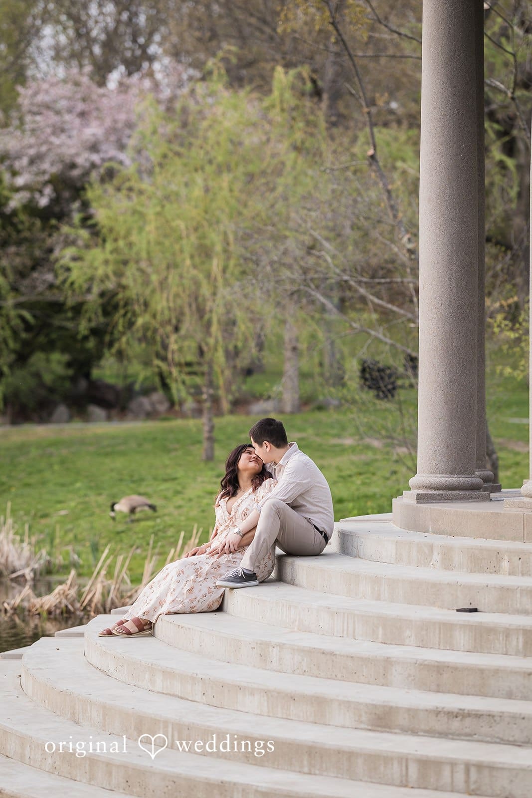 Larz Anderson Park Engagement // Vanessa & Bryant -