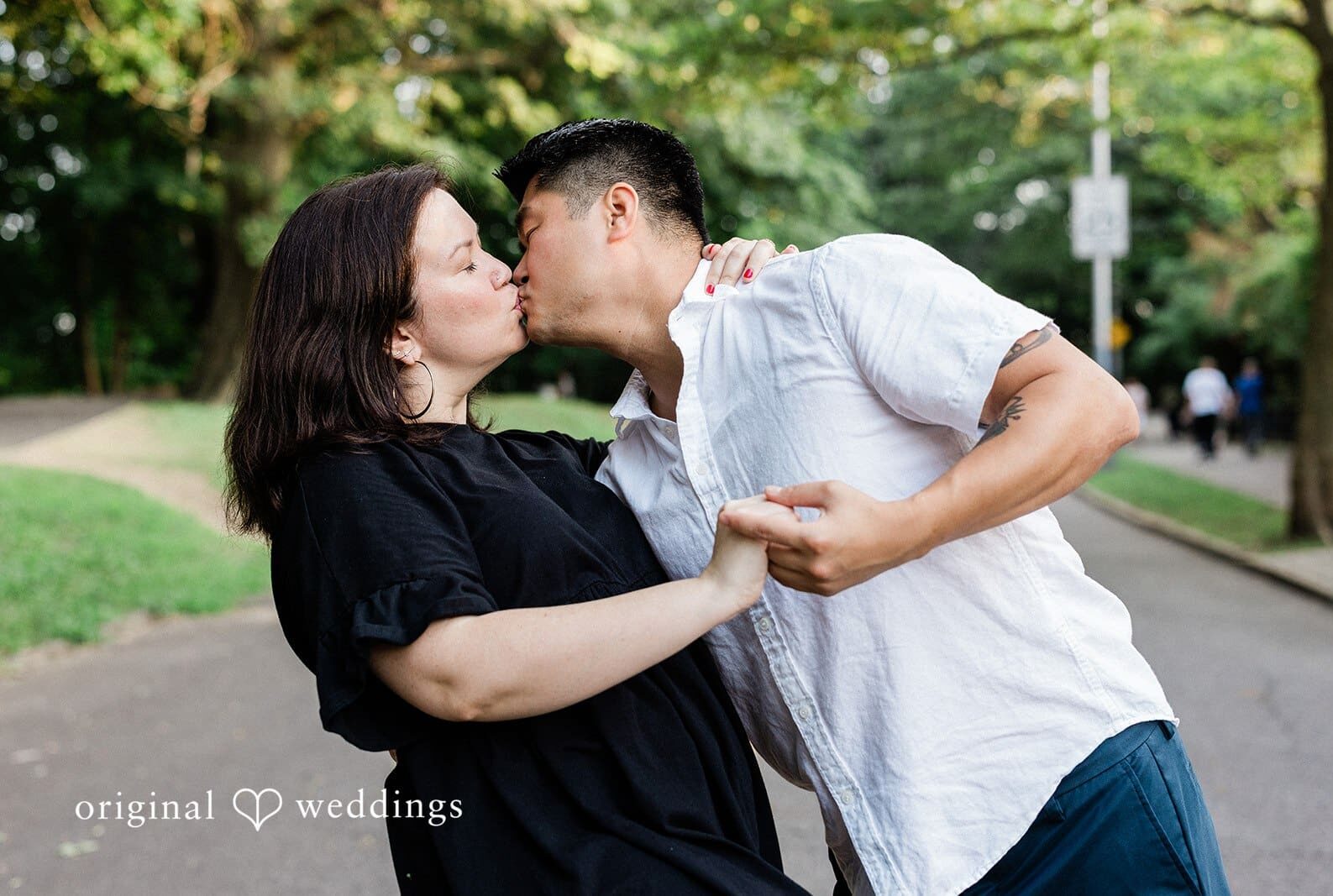 Forest Park in Woodhaven, Queen Engagement // Katherine & Victor