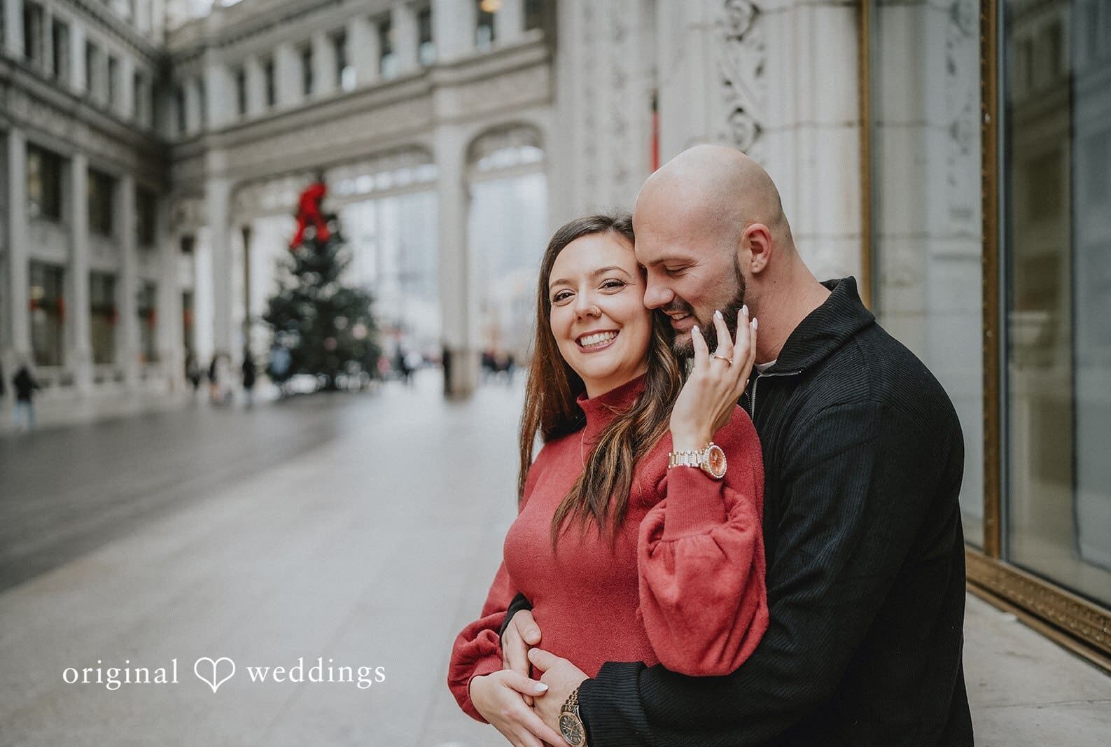 Chicago Riverwalk Engagement // Samantha & Ryan -