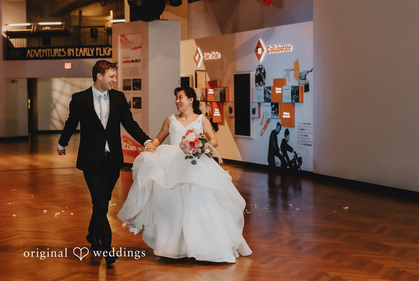The Henry Ford Museum Wedding // Clayton & Enoria