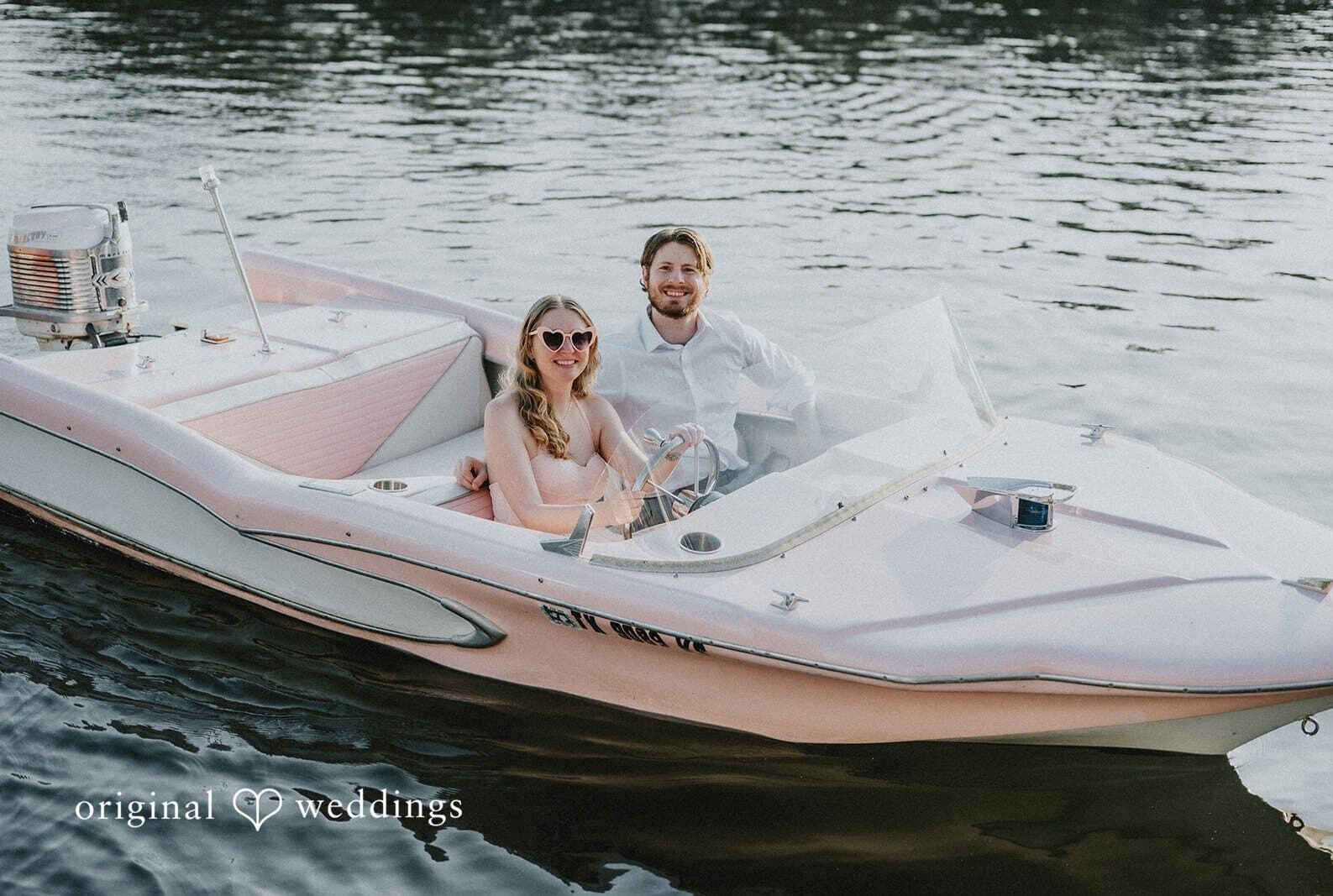Retro Boats ATX Engagement // Beth & Jared -