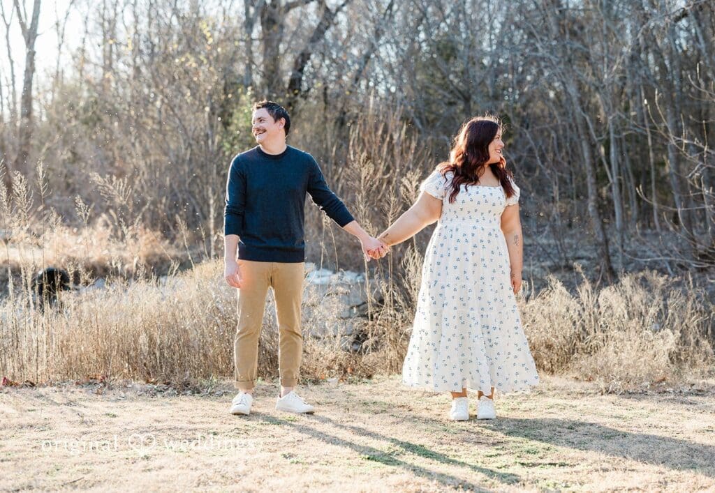 Arbor Hills Nature Preserve Engagement // Caleb & Jenna -
