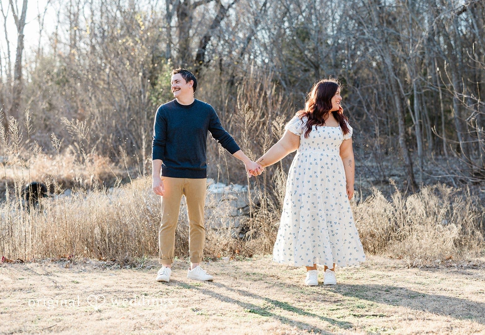 Arbor Hills Nature Preserve Engagement // Caleb & Jenna -