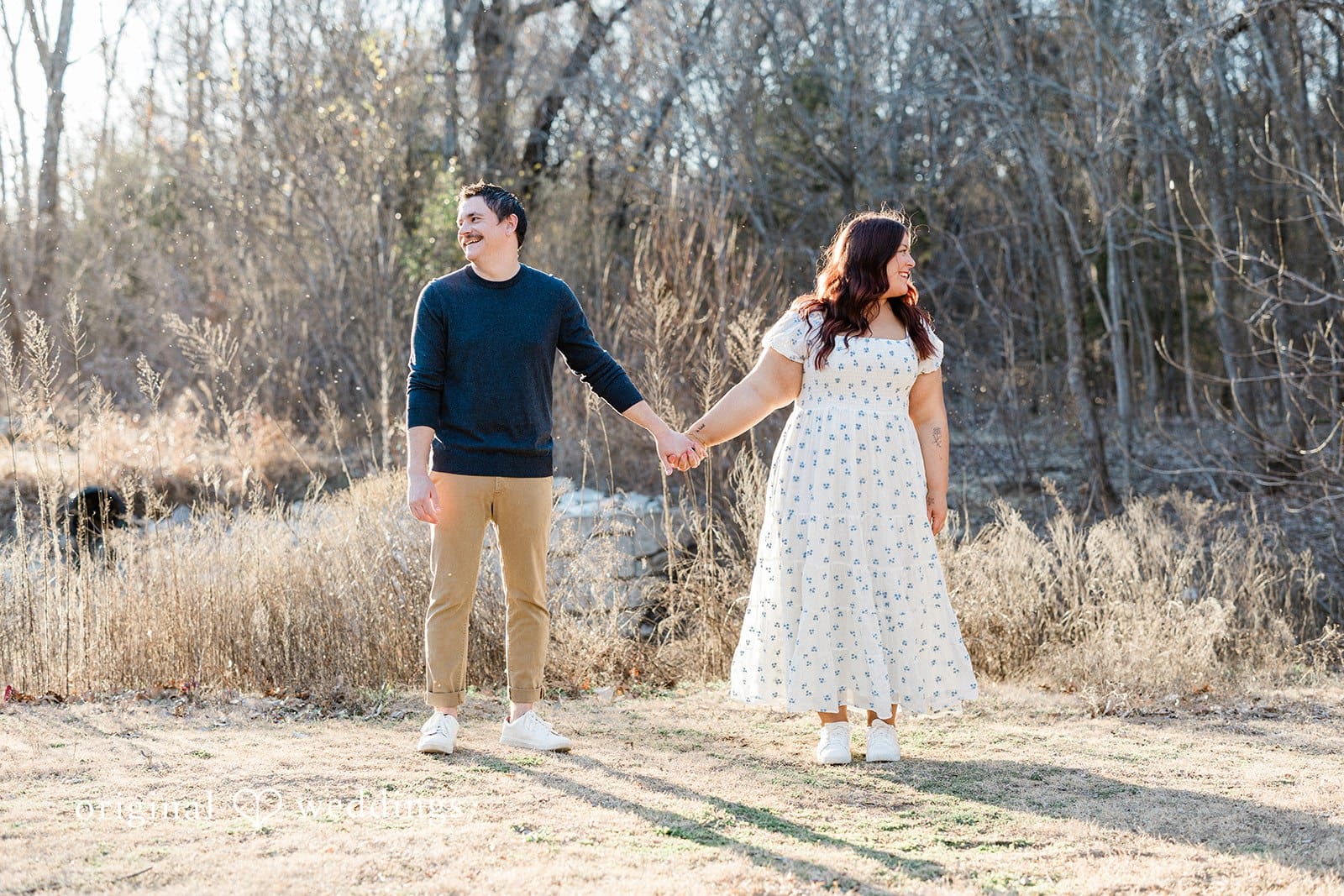 Arbor Hills Nature Preserve Engagement // Caleb & Jenna -