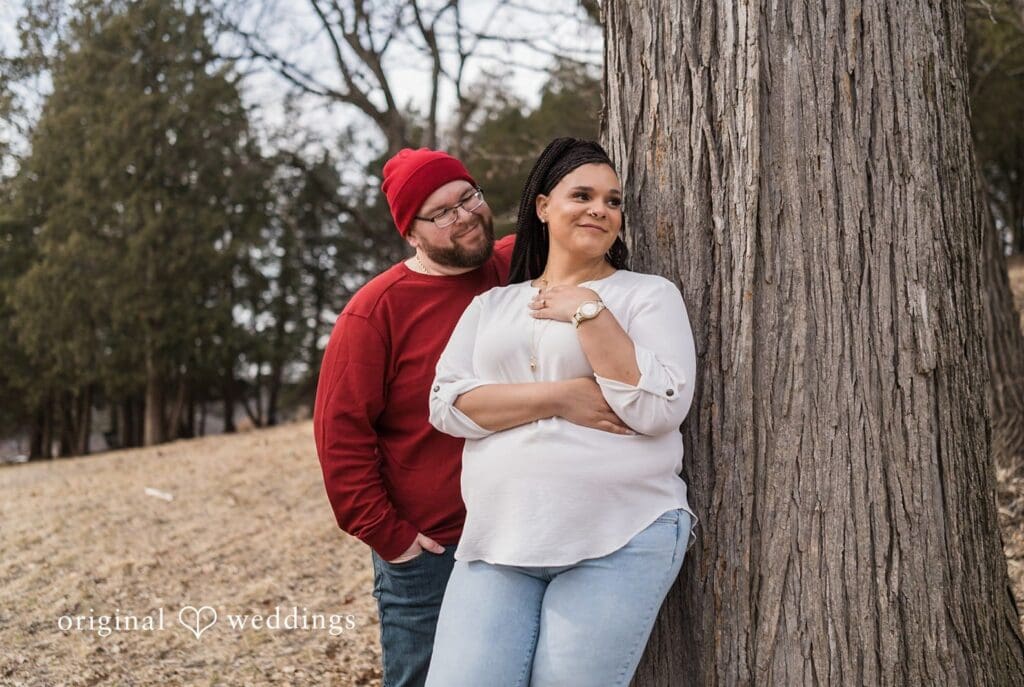 Miranda + Nathaniel Morton Arboretum Engagement // Miranda & Nathaniel -