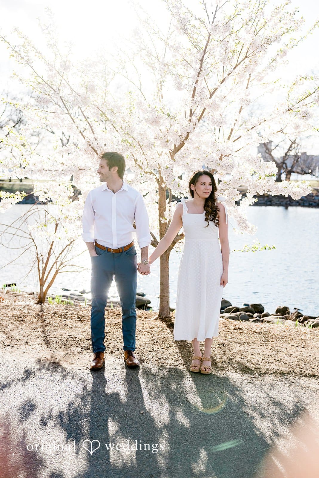 Arthur Fielder footbridge Engagement // June & Matthew -