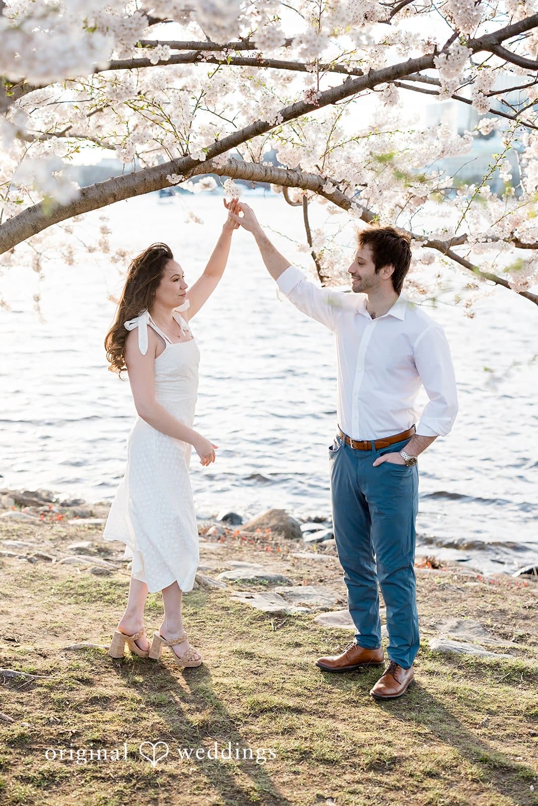 Arthur Fielder footbridge Engagement // June & Matthew -