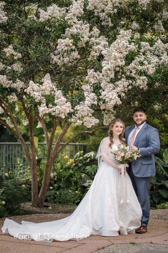 Washington DC wedding photography and videography at The Atrium at Meadowlark Gardens by Original Weddings, featuring Anna and Matthew’s glasshouse celebration.