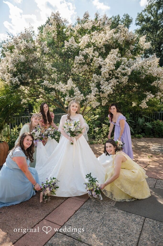 Washington DC wedding photography and videography at The Atrium at Meadowlark Gardens by Original Weddings, featuring Anna and Matthew’s glasshouse celebration