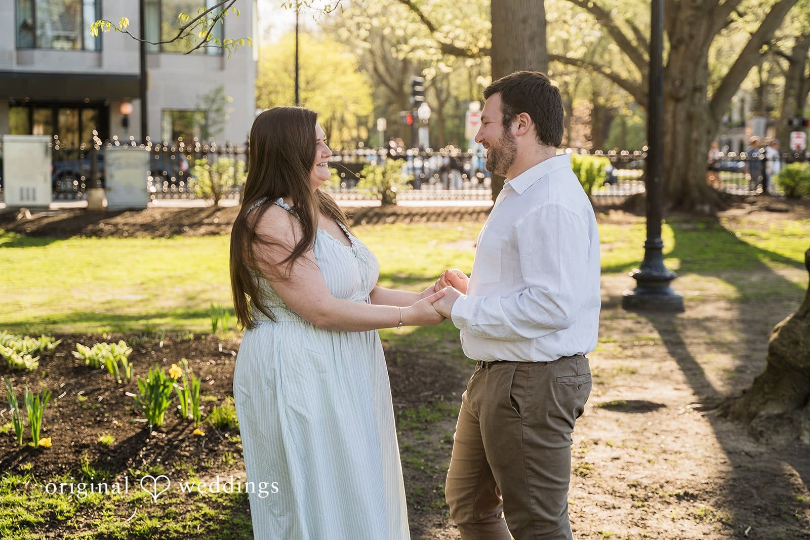 Boston Public Garden Engagement // Alex & Owen -