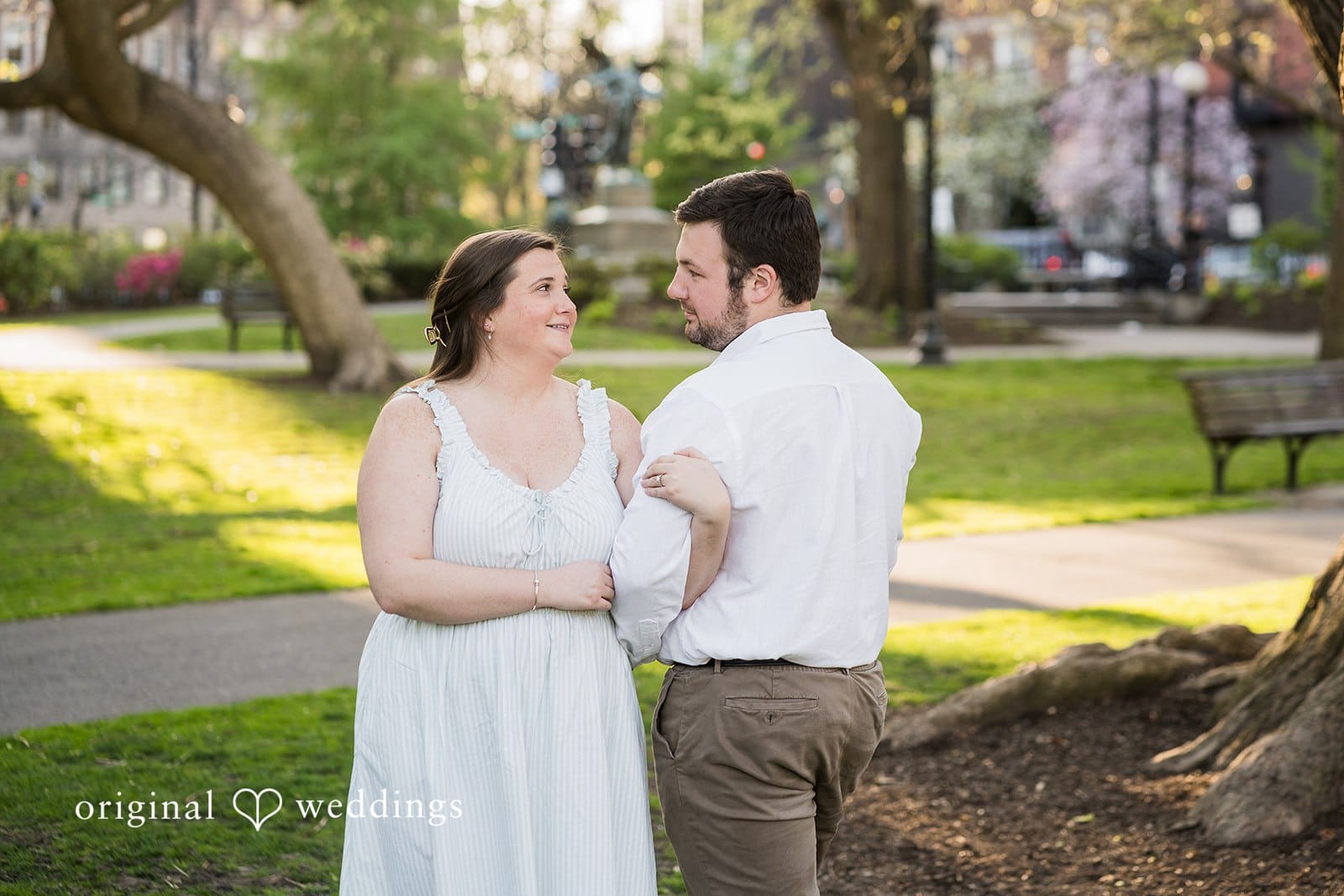 Boston Public Garden Engagement // Alex & Owen -