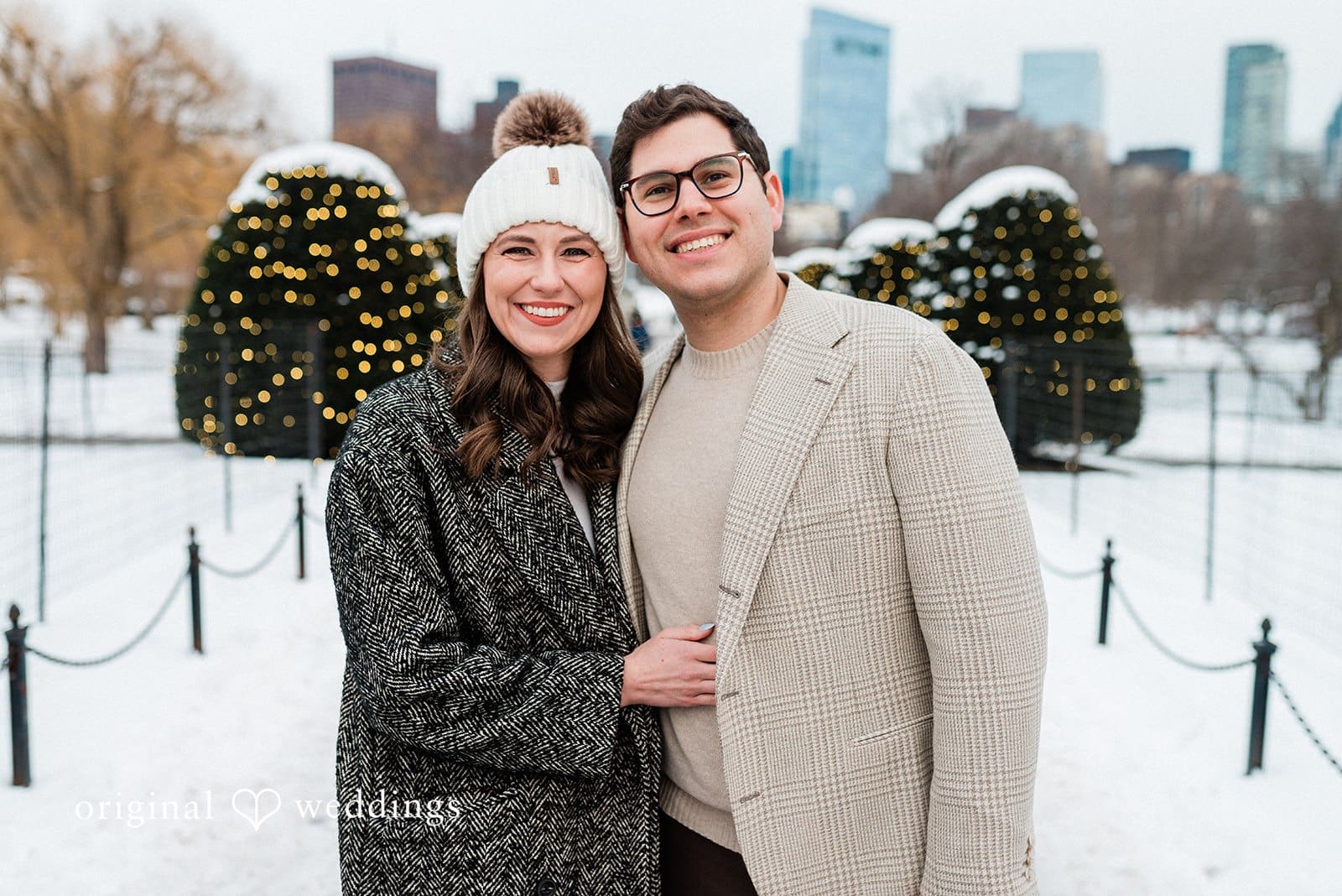 Boston Public Gardens and Beacon Hill Engagement // Christine & Marc -