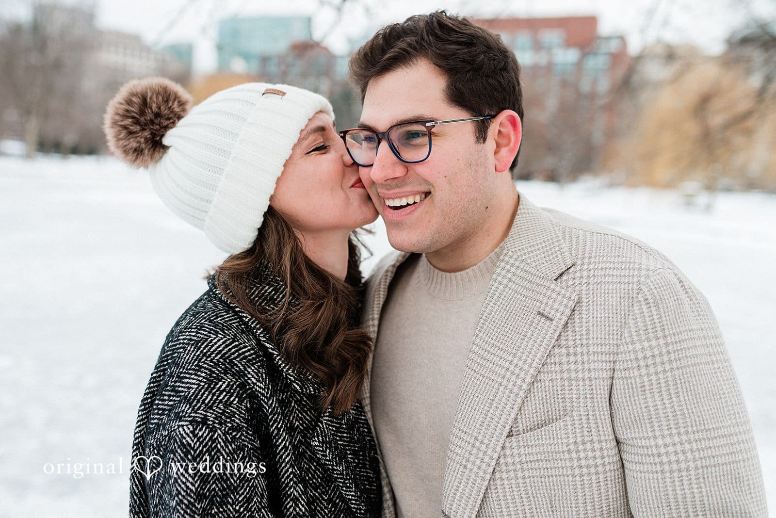 Boston Public Gardens and Beacon Hill Engagement // Christine & Marc -