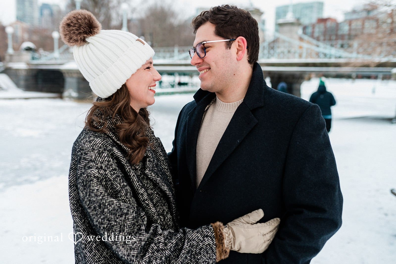 Boston Public Gardens and Beacon Hill Engagement // Christine & Marc -