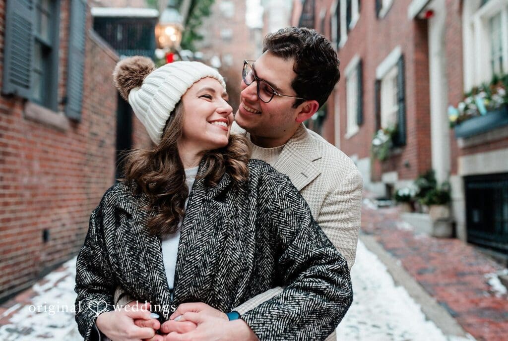 Christine + Marc Boston Public Garden and Beacon Hill Engagement // Christine & Marc -