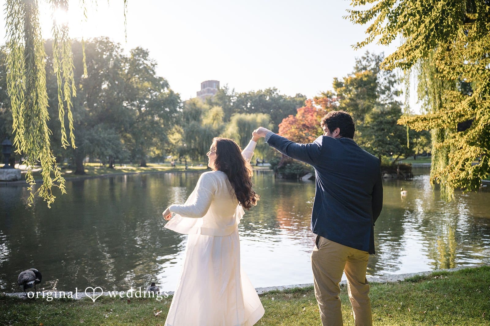 Boston Public Gardens Engagement // Jeff & Marin -