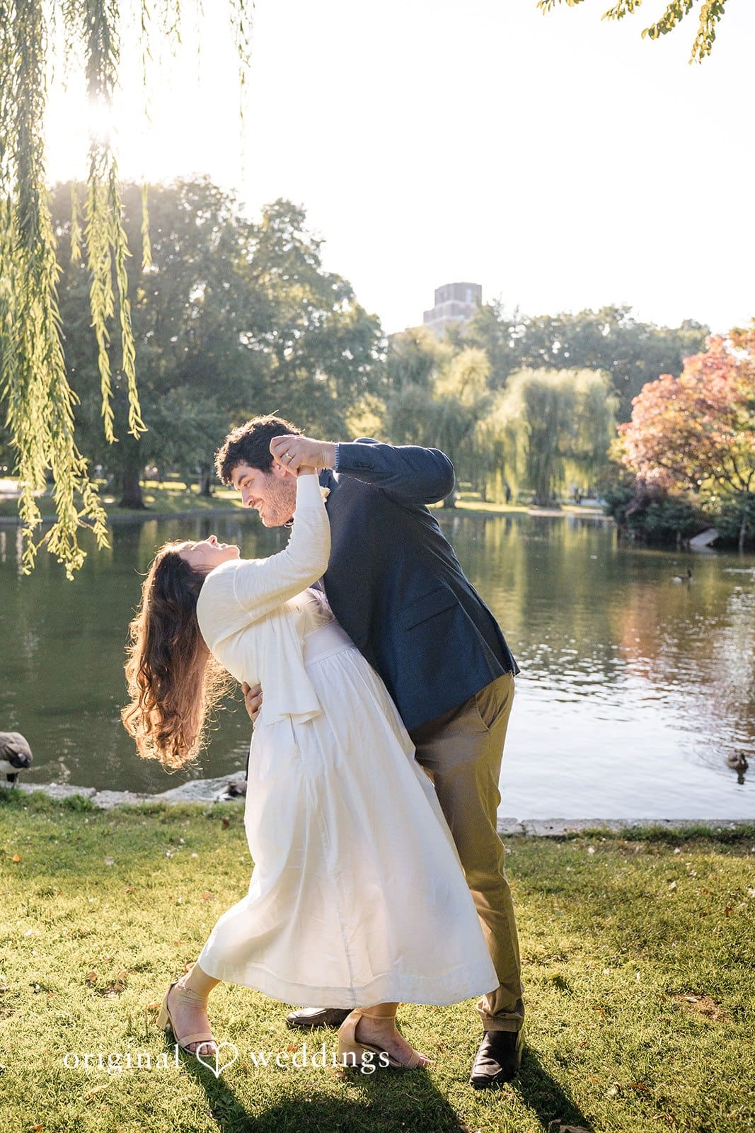 Boston Public Gardens Engagement // Jeff & Marin -