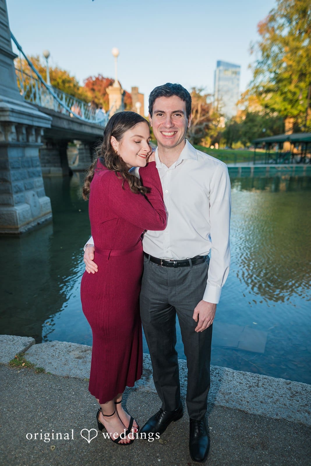 Boston Public Garden Engagement // Julie & Tyler -