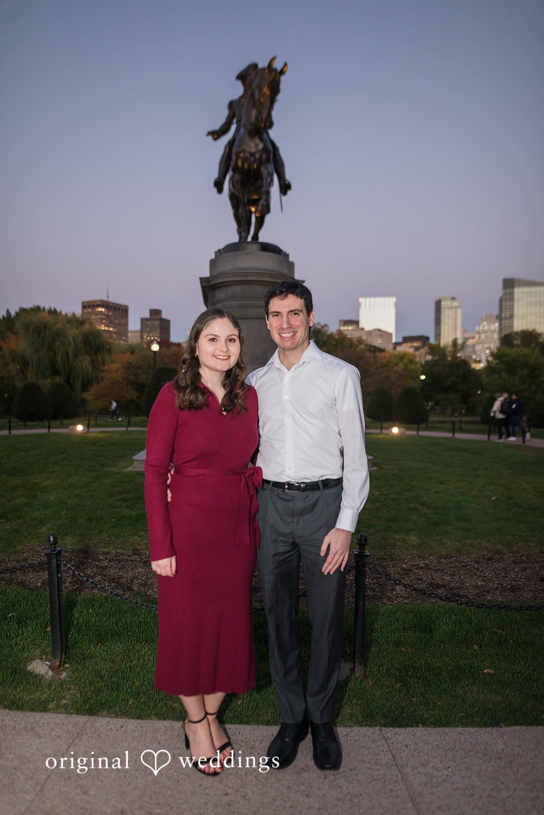 Boston Public Garden Engagement // Julie & Tyler -