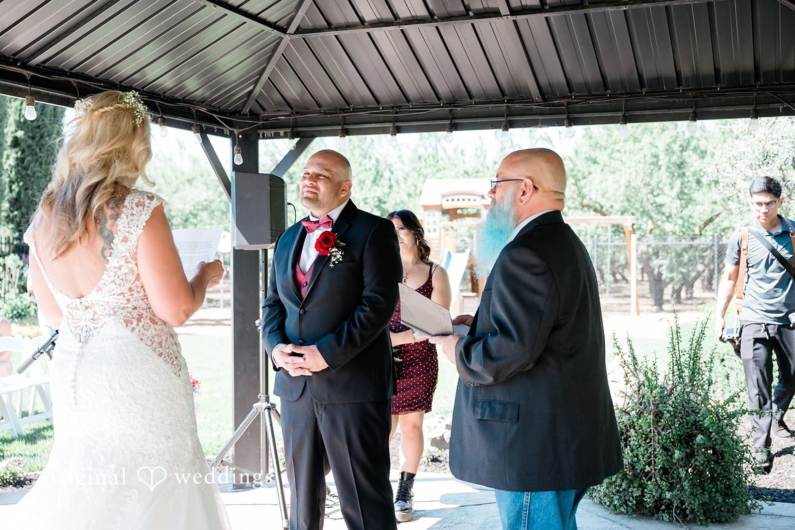 California Backyard Wedding // Carriann & Jorge -