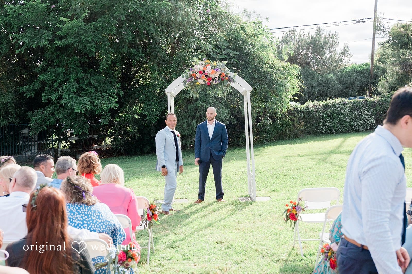 California Backyard Wedding // Alyssa & Benjamin -