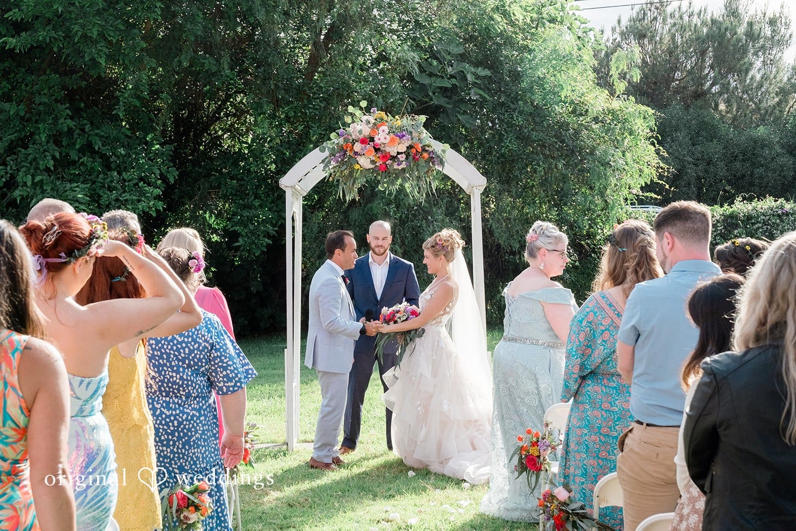 California Backyard Wedding // Alyssa & Benjamin -