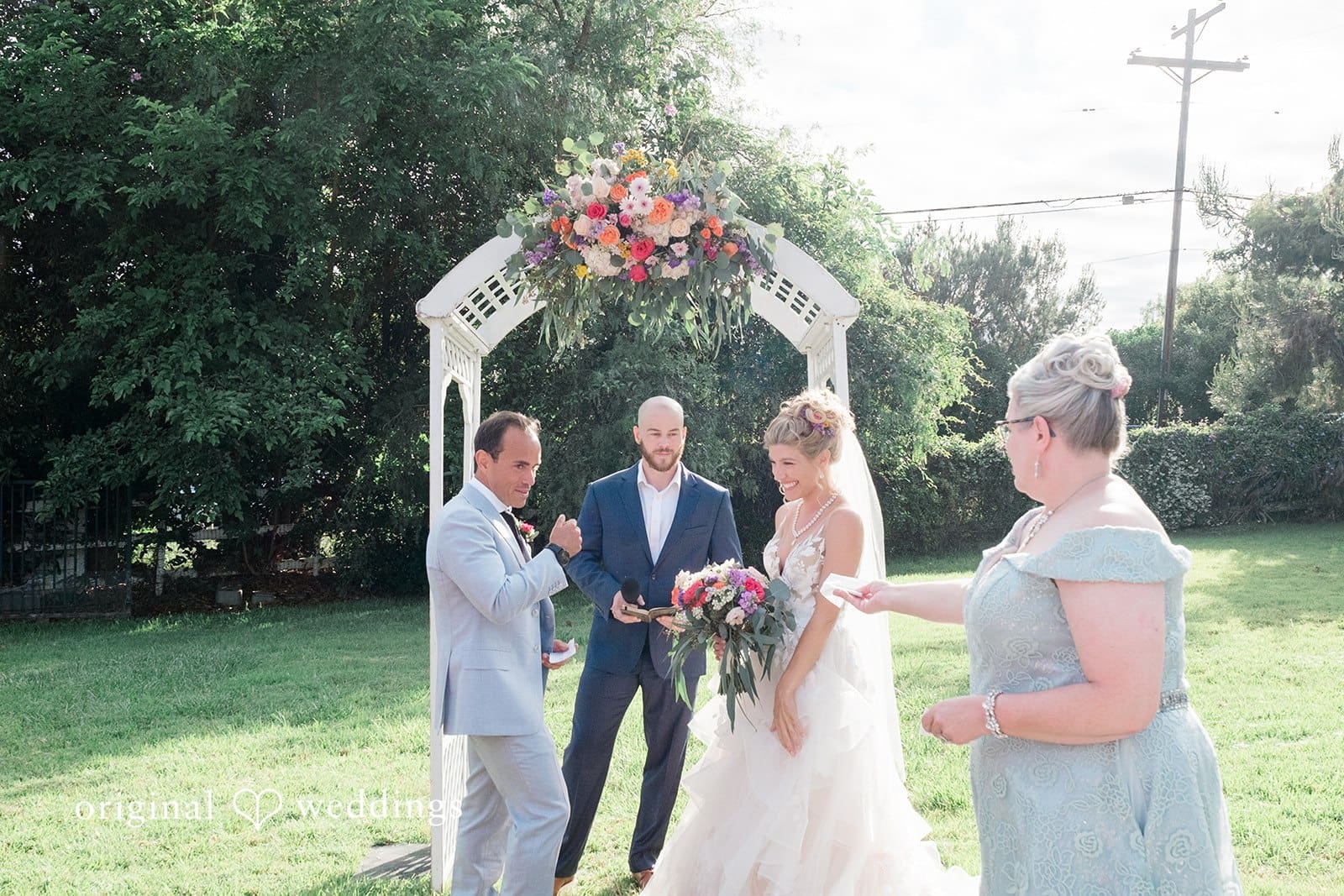 California Backyard Wedding // Alyssa & Benjamin -
