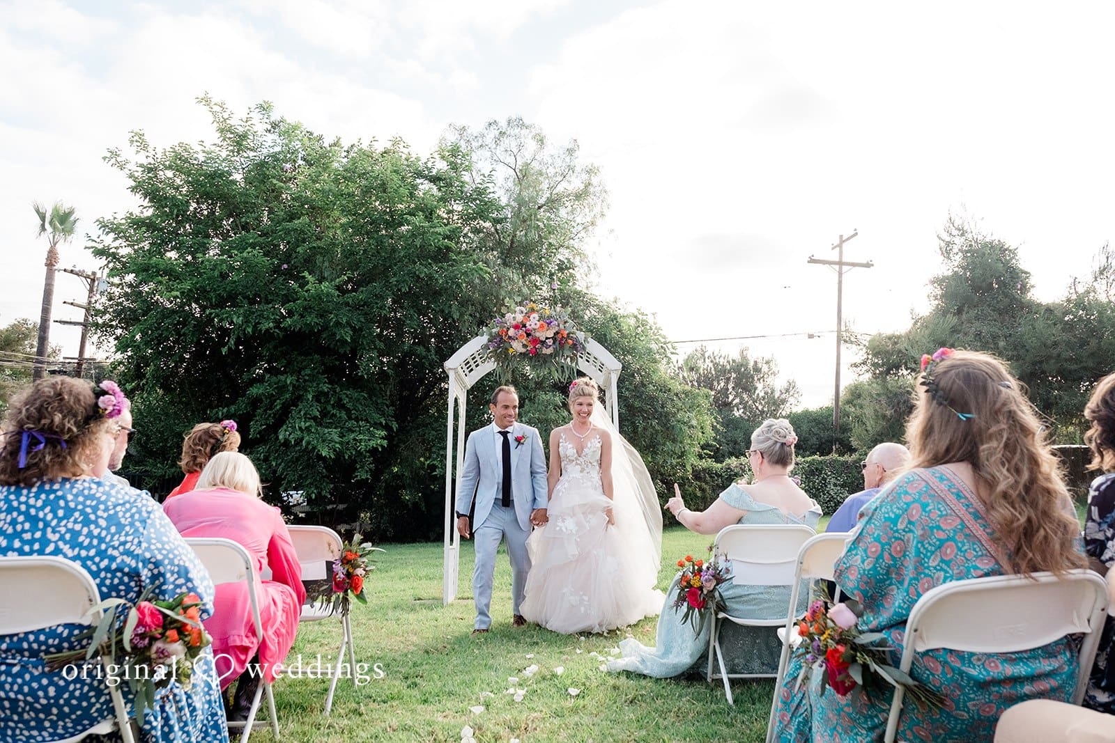 California Backyard Wedding // Alyssa & Benjamin -