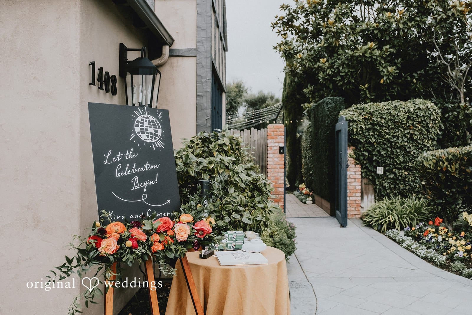 California Backyard Wedding // Kira & Cameron -