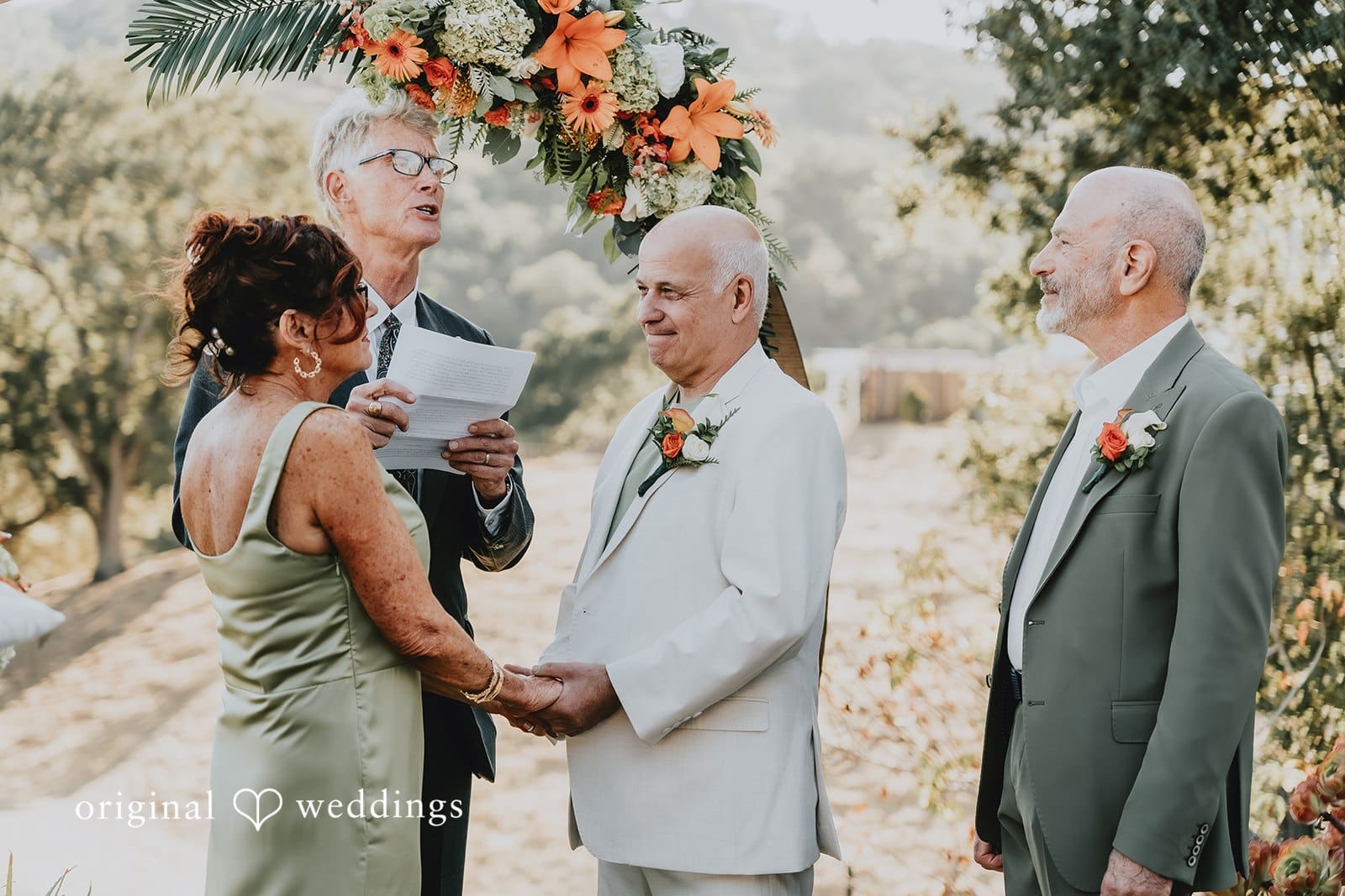 California Backyard Wedding // Wendy & Dennis -