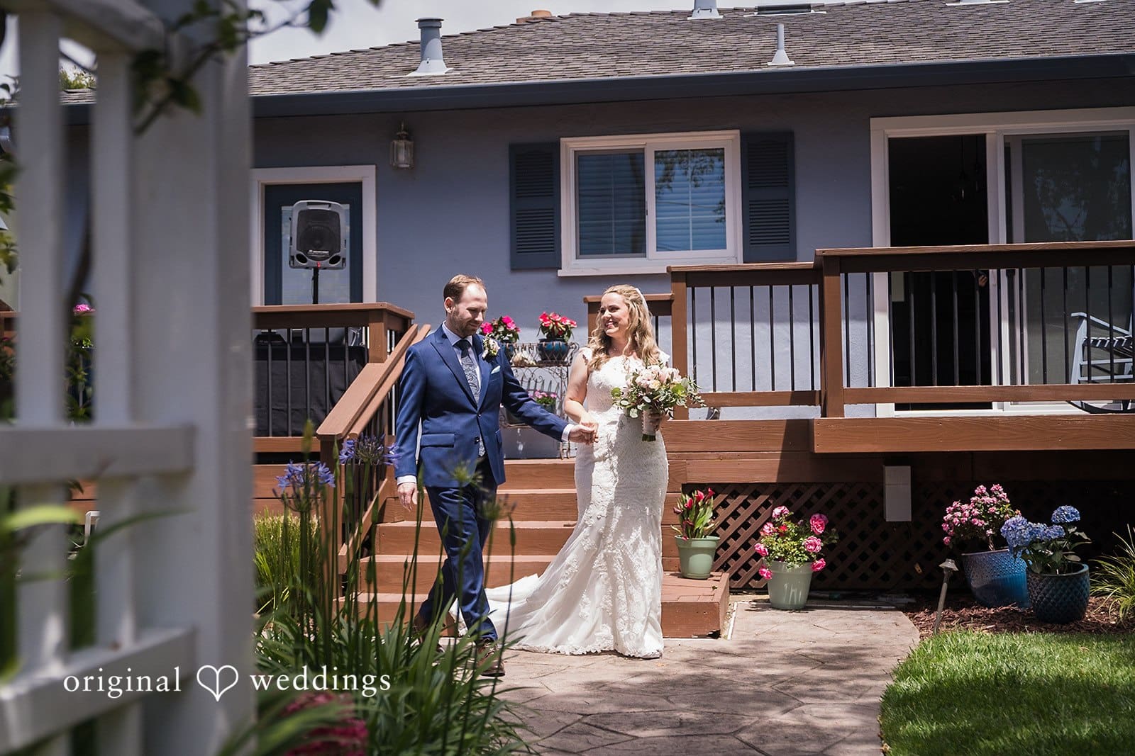 California Backyard Wedding // Ashley & James -