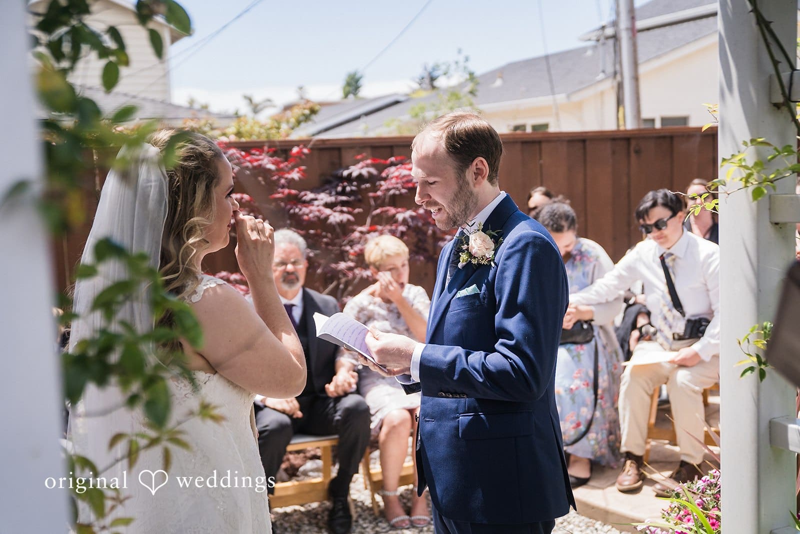 California Backyard Wedding // Ashley & James -