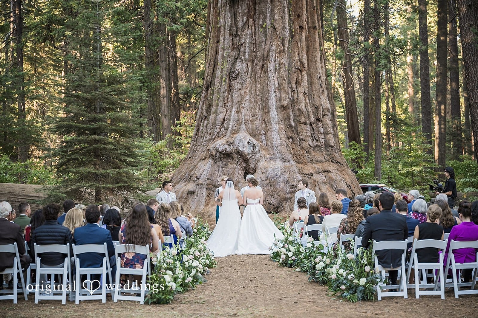 California Backyard Wedding // Brooke & Georgia -
