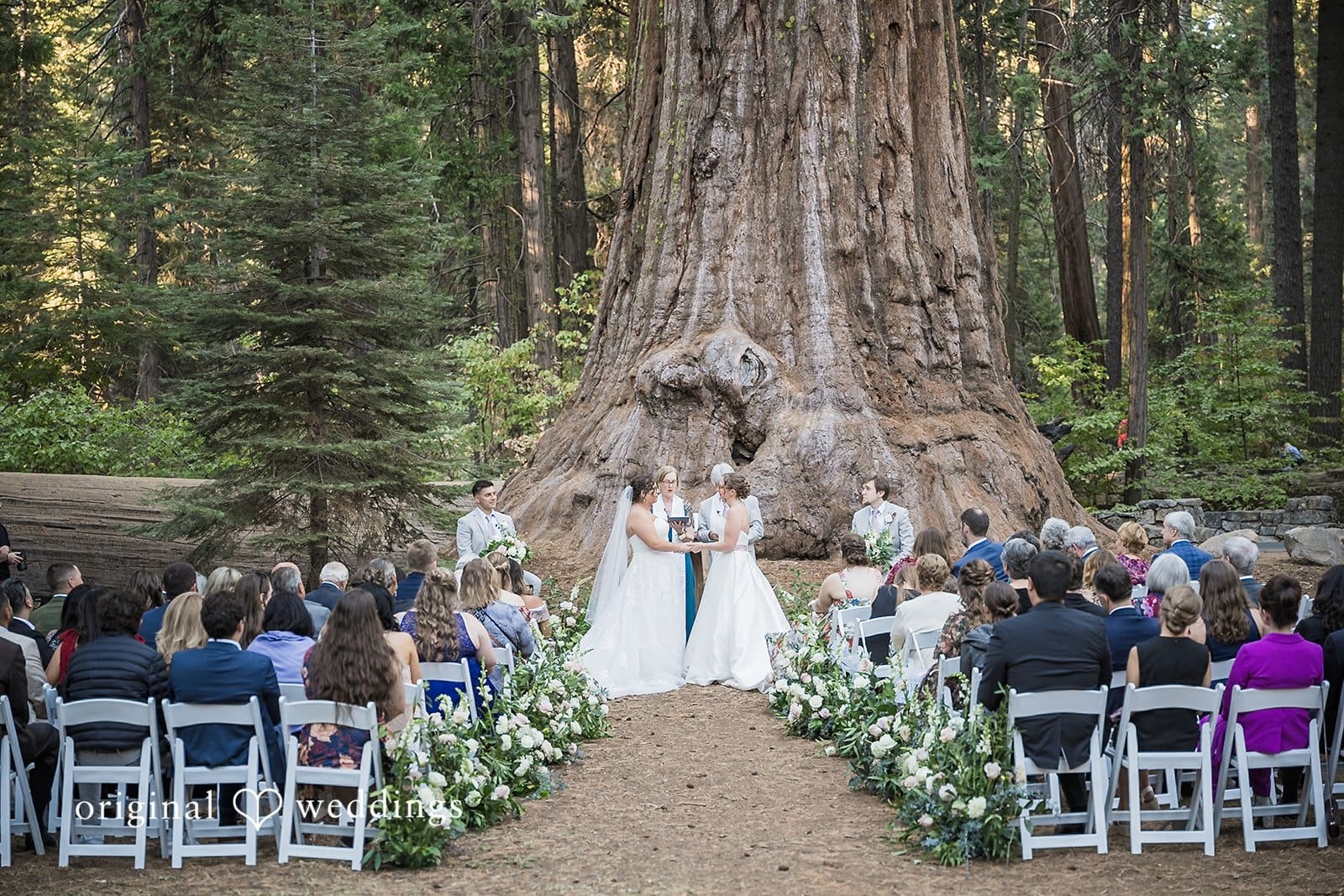 California Backyard Wedding // Brooke & Georgia -