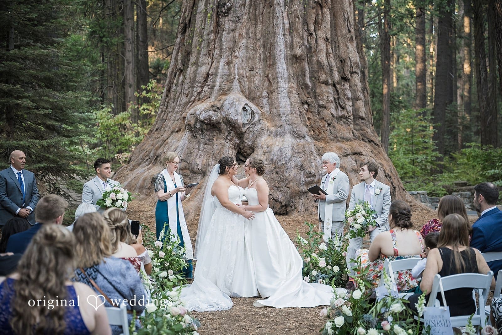 California Backyard Wedding // Brooke & Georgia -