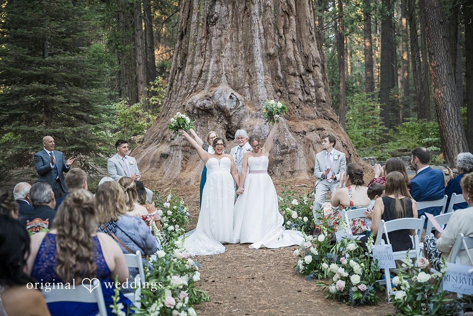 California Backyard Wedding // Brooke & Georgia -