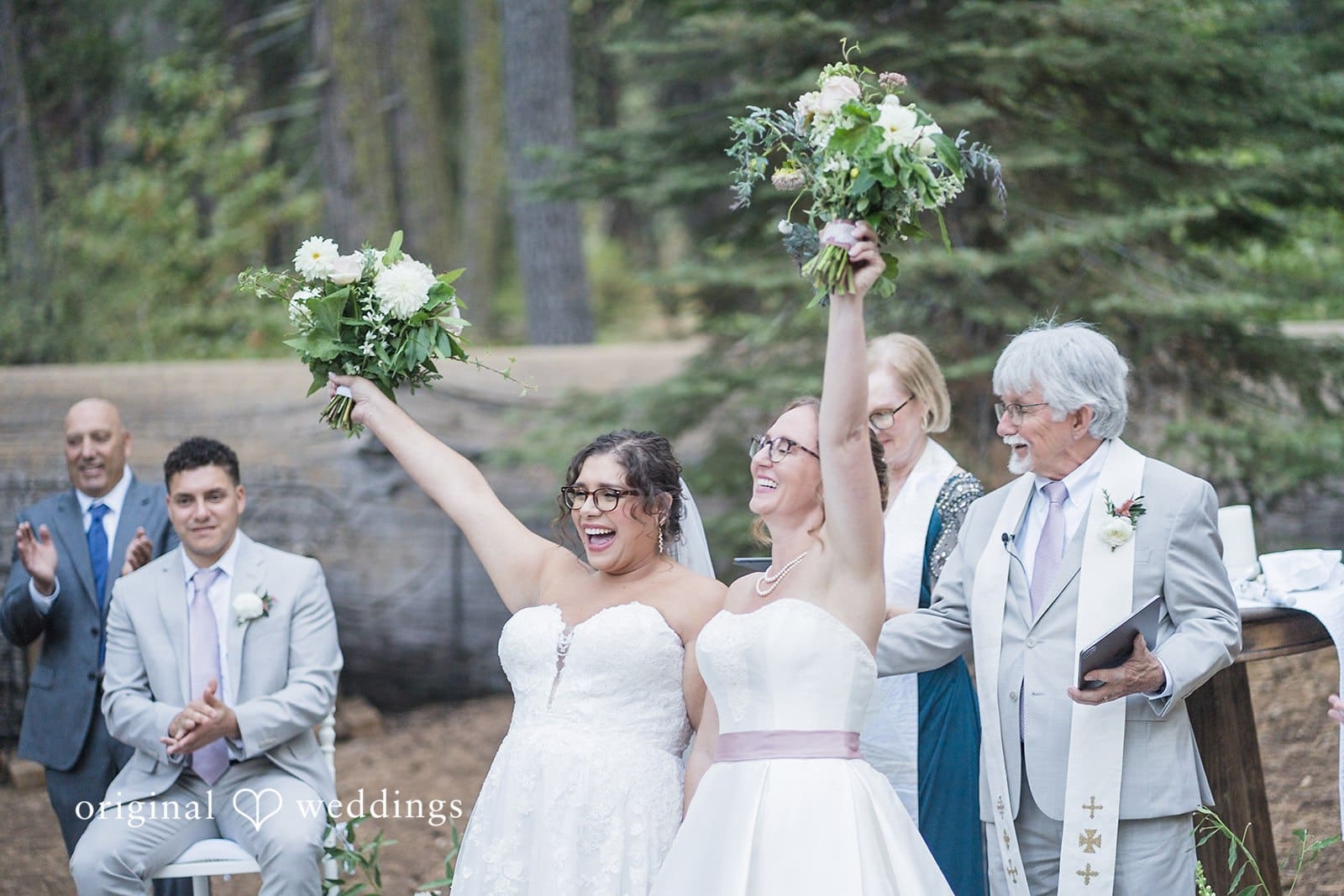 California Backyard Wedding // Brooke & Georgia -