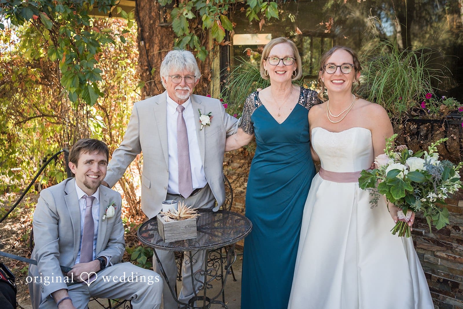 California Backyard Wedding // Brooke & Georgia -