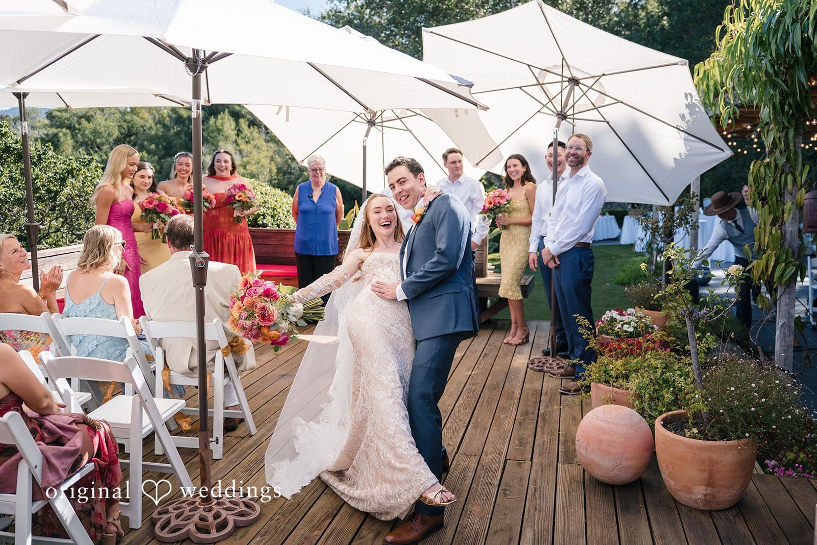 California Backyard Wedding // Kate & Eric -