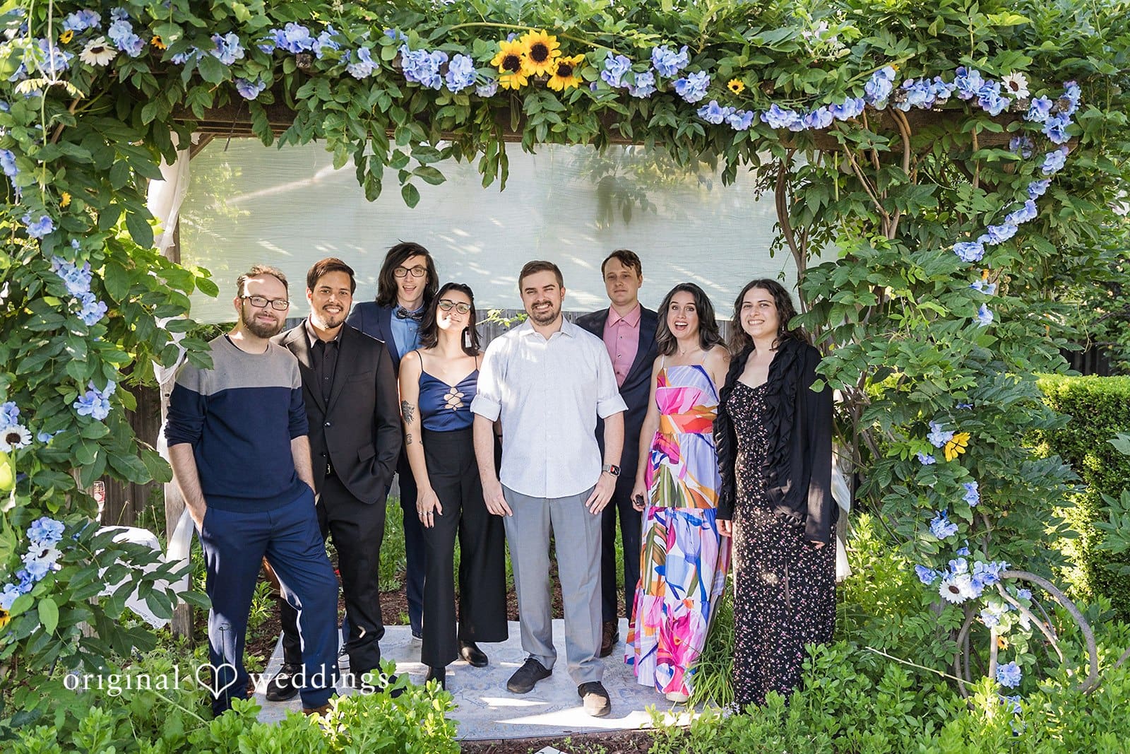 California Backyard Wedding // Paz & Jake -