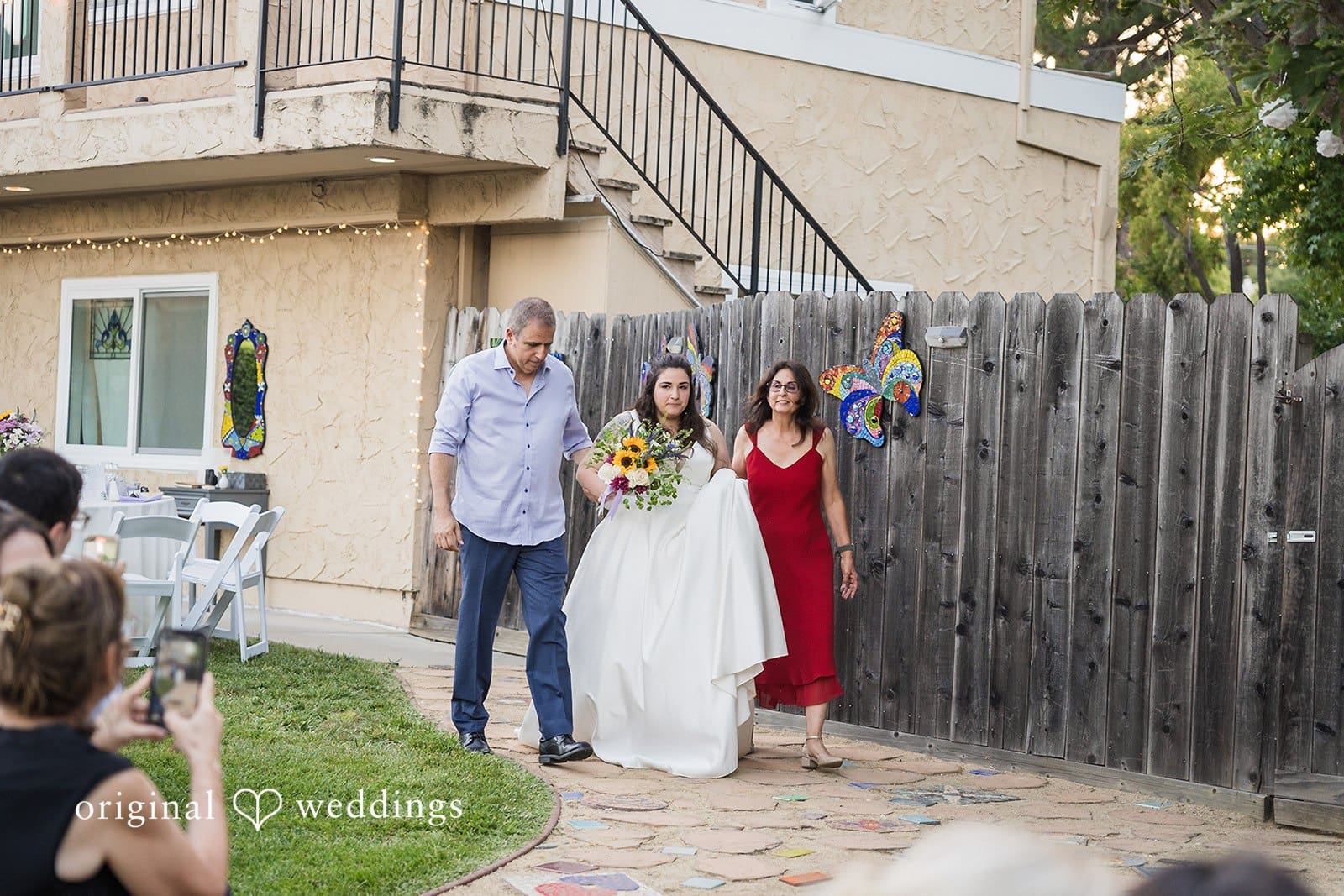 California Backyard Wedding // Paz & Jake -